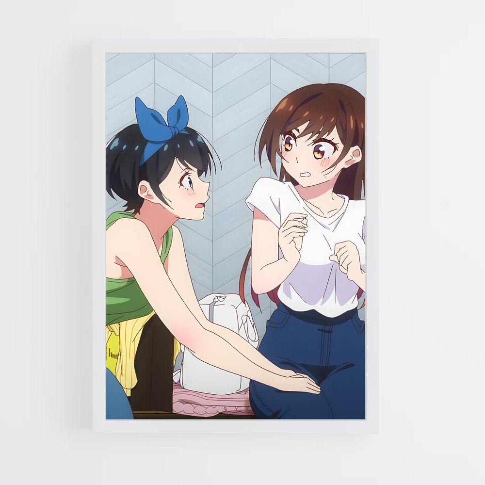 ap-rent a girlfriend-9 cadre Blanc