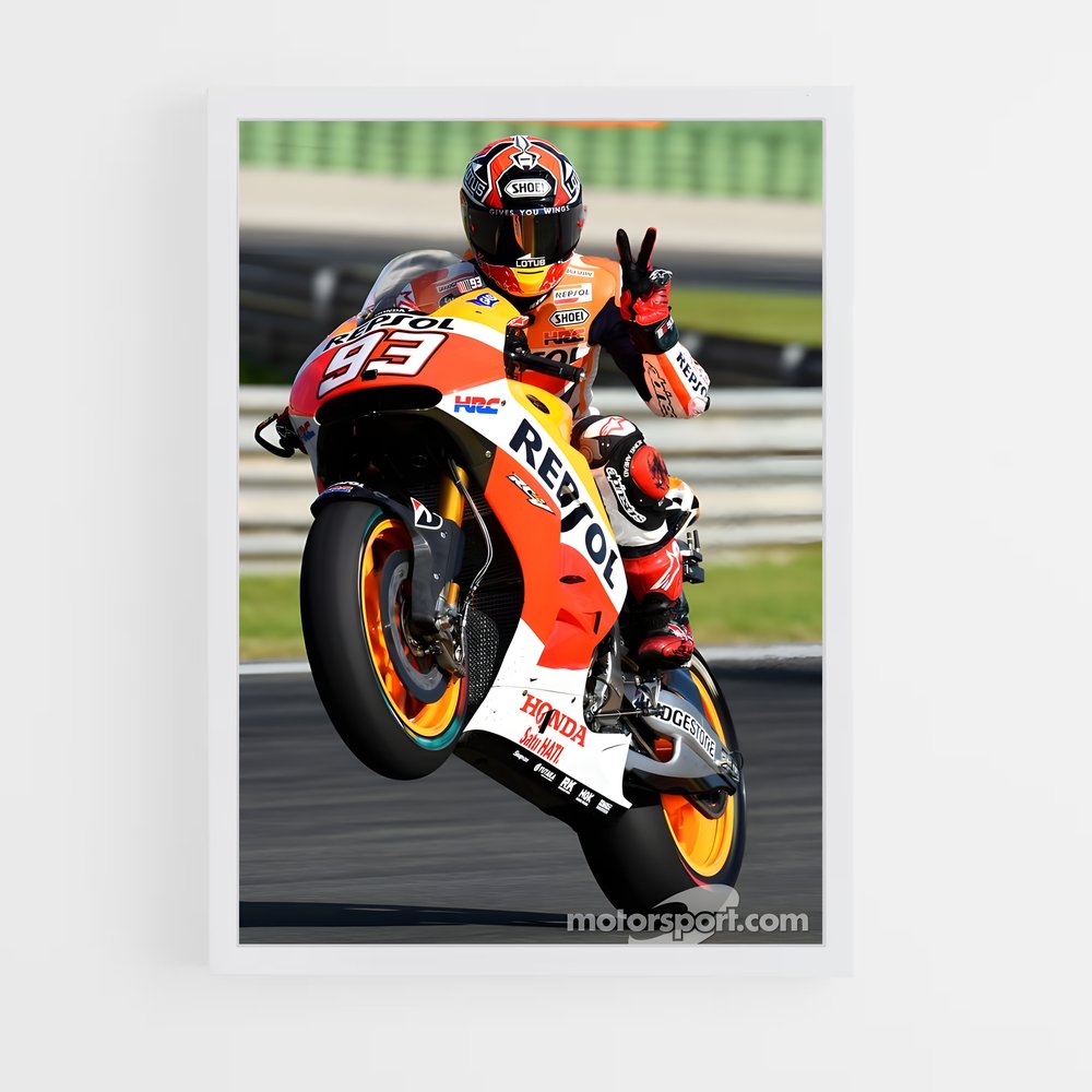ap-repsol honda team-2 cadre Blanc