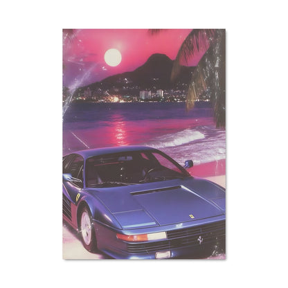Poster Sunset Ride