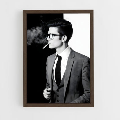 ap-rhys nicholson-3 cadre Bois foncé