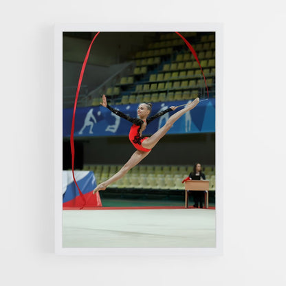 ap-ribbon rhythmic gymnastics-8 cadre Blanc