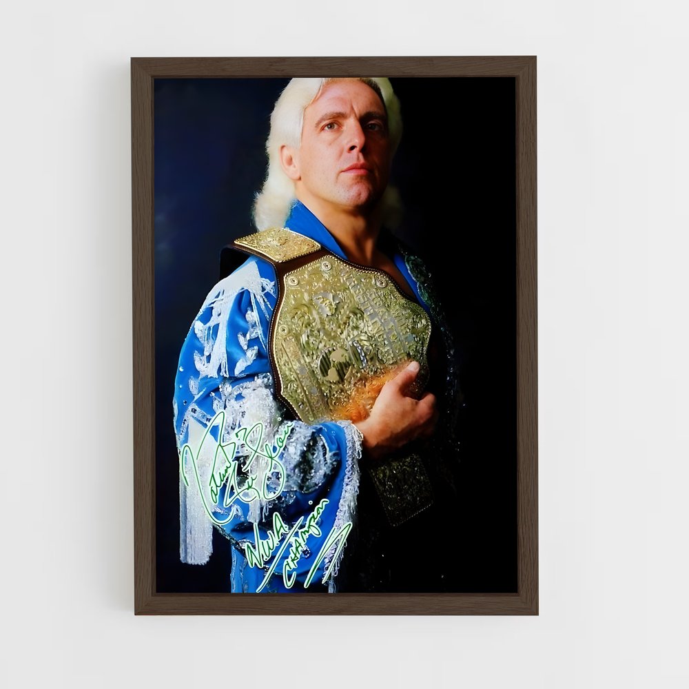 ap-ric flair-4 cadre Bois foncé