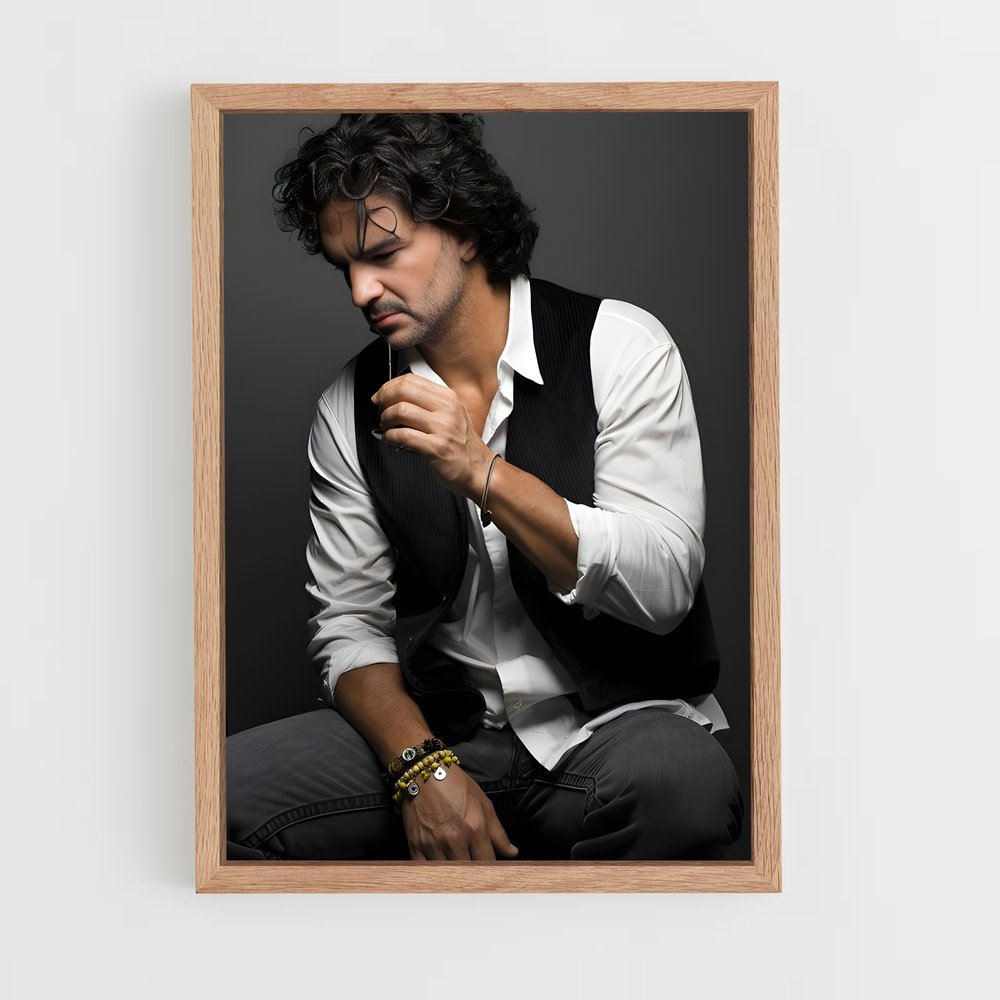 ap-ricardo arjona-6 cadre Bois clair