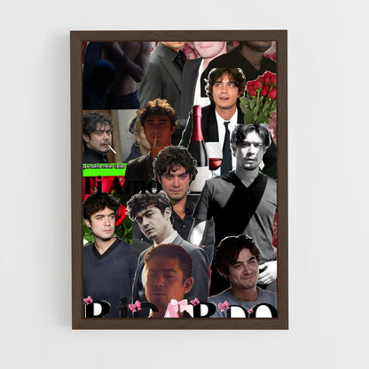 ap-riccardo scamarcio-5 cadre Bois foncé