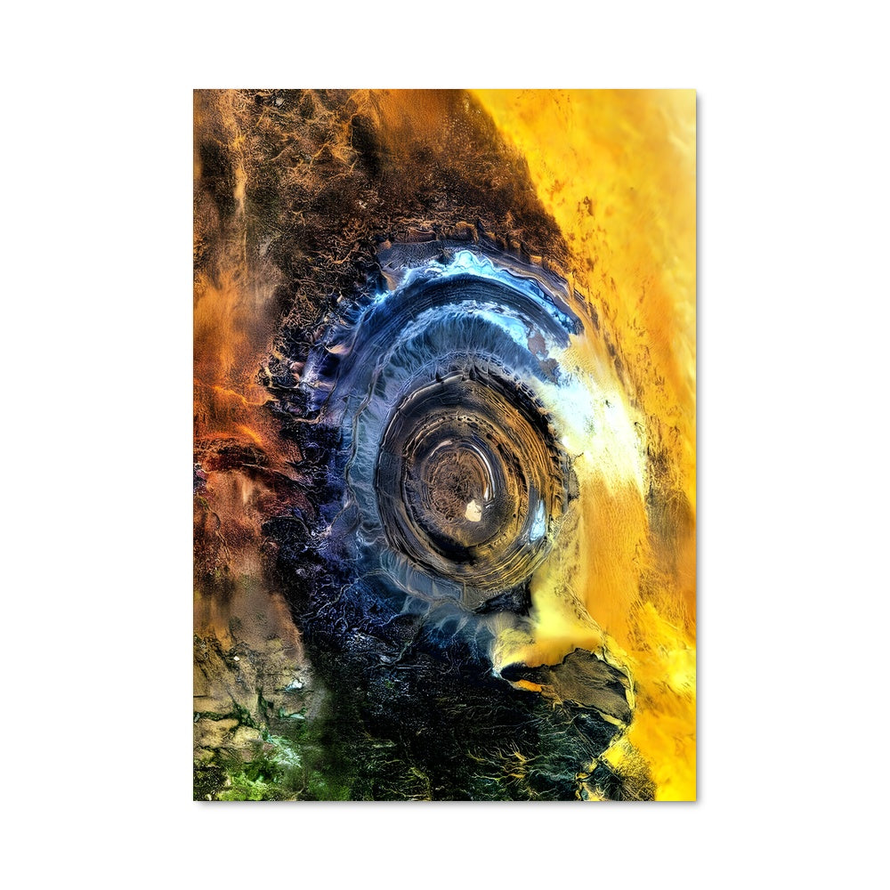 Poster Richat structure 86782