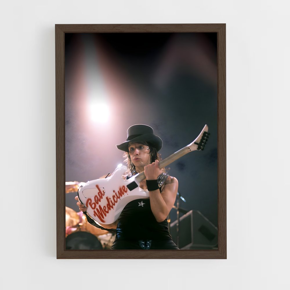 ap-richie sambora-6 cadre Bois foncé