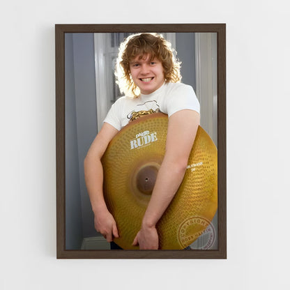 ap-rick allen-1 cadre Bois foncé