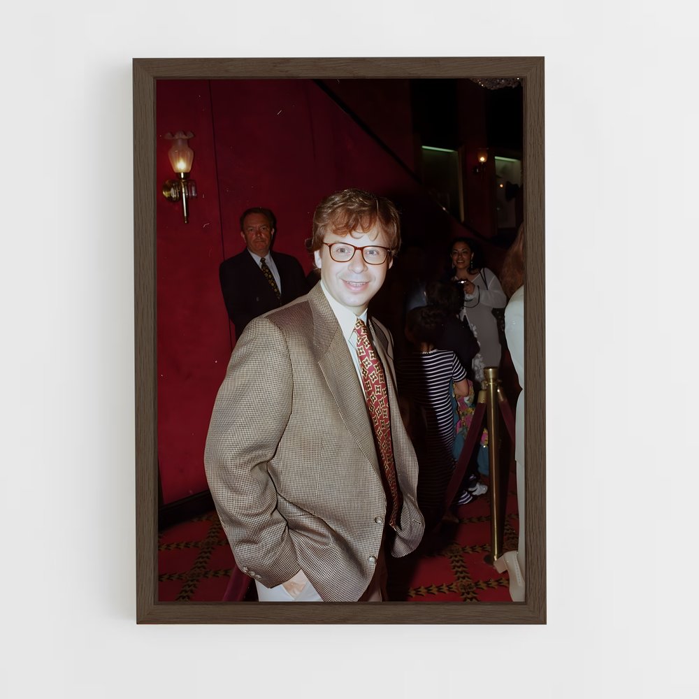 ap-rick moranis-5 cadre Bois foncé
