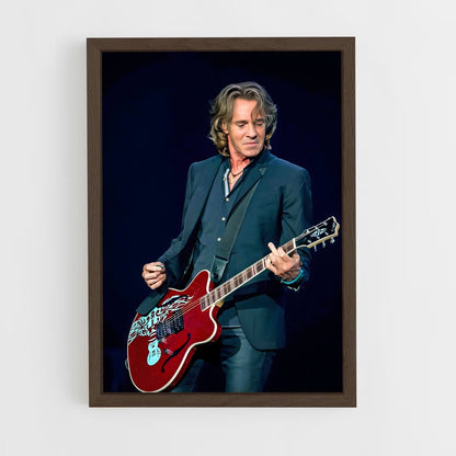 ap-rick springfield-4 cadre Bois foncé