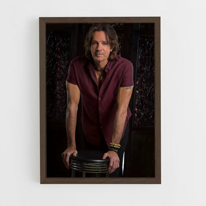 ap-rick springfield-8 cadre Bois foncé