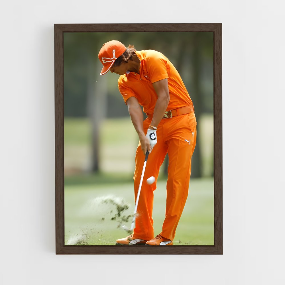 ap-rickie fowler-1 cadre Bois foncé