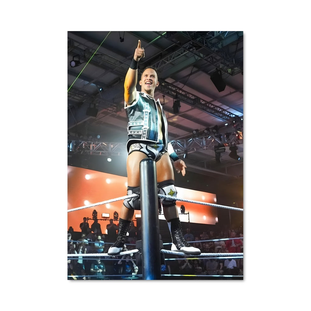 Poster Microphone et Muscles
