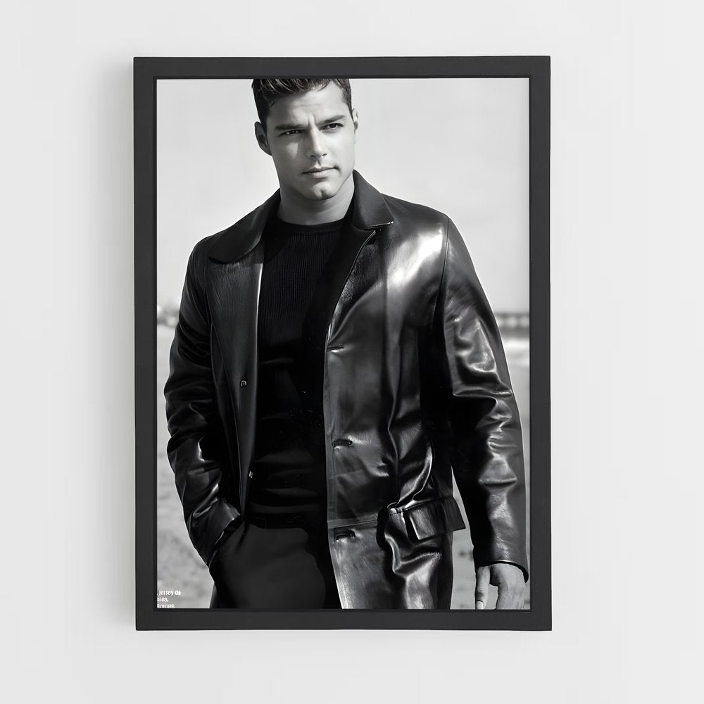 ap-ricky martin-7 cadre Noir