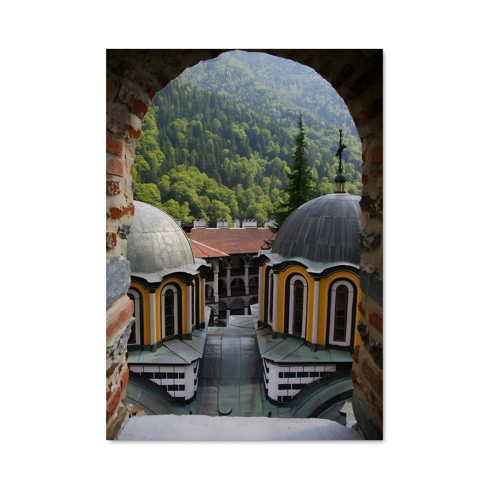 Poster Fenêtre sur Rila