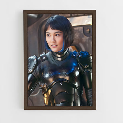 ap-rinko kikuchi-2 cadre Bois foncé