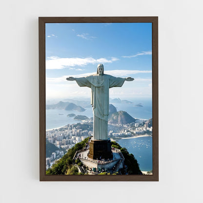 ap-rio de janeiro-10 cadre Bois foncé