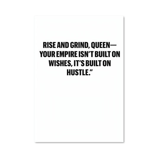 Poster Rise and Grind