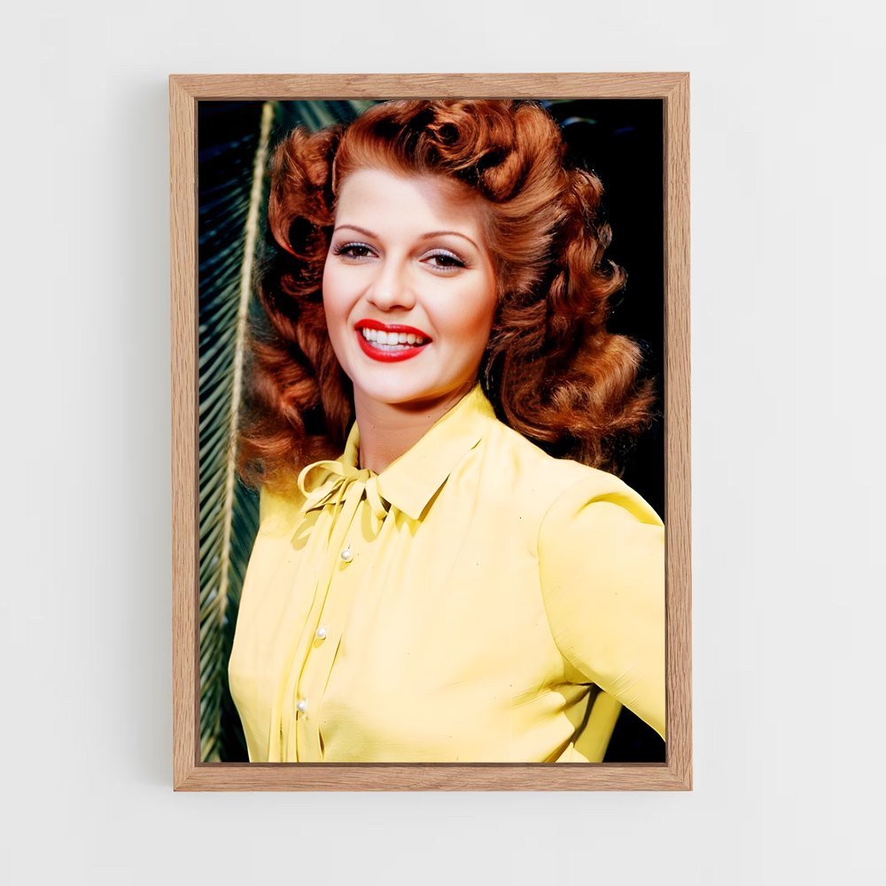 ap-rita hayworth-3 cadre Bois clair
