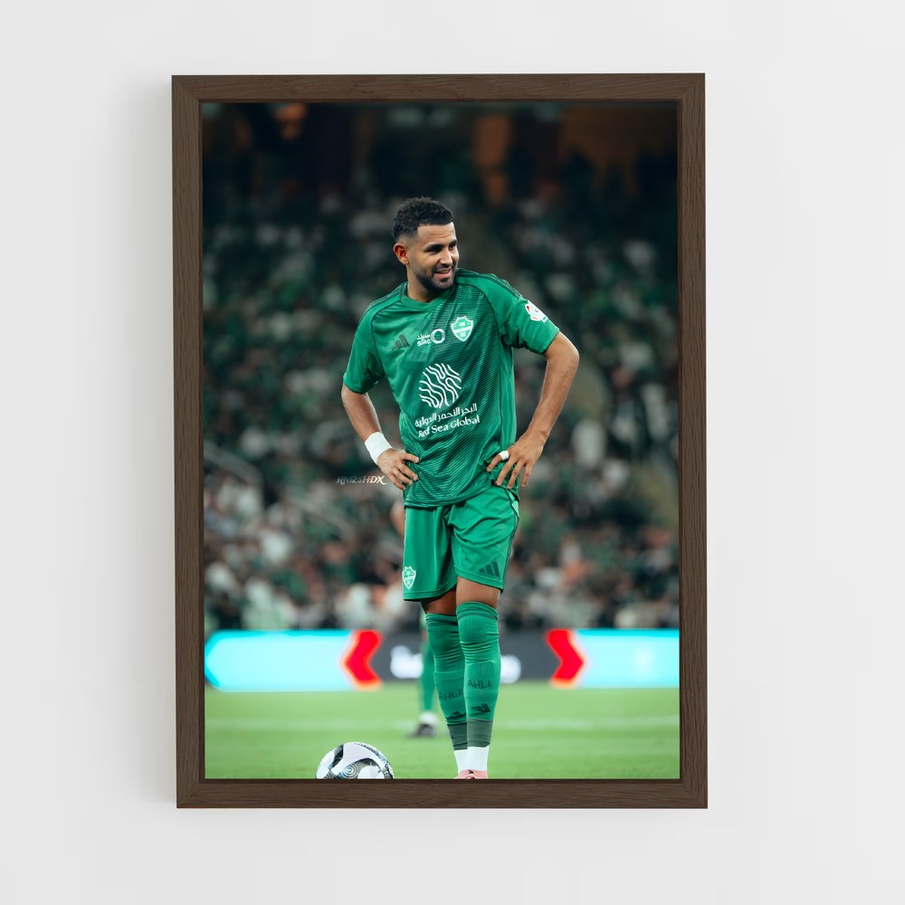 ap-riyad mahrez-2 cadre Bois foncé