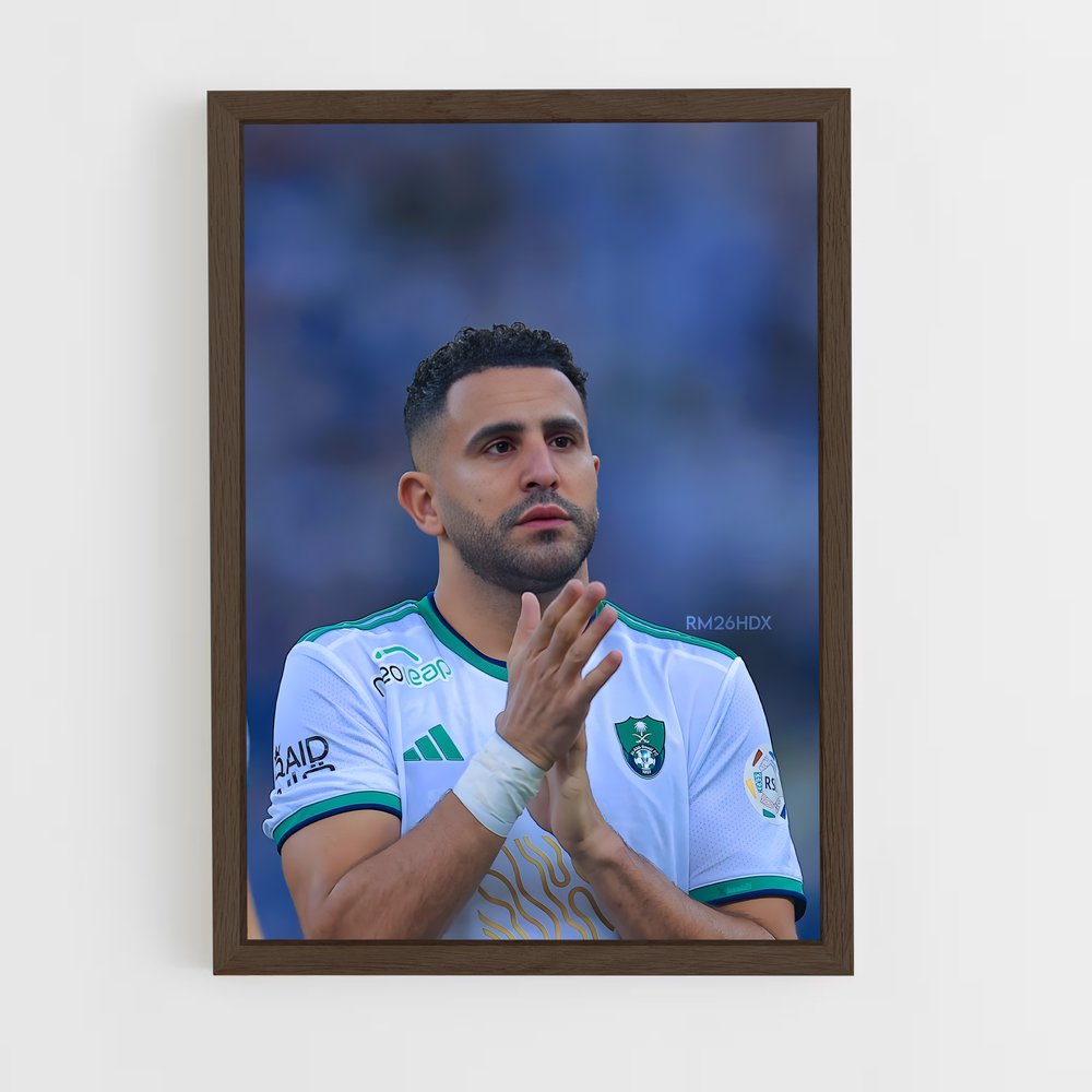 ap-riyad mahrez-8 cadre Bois foncé