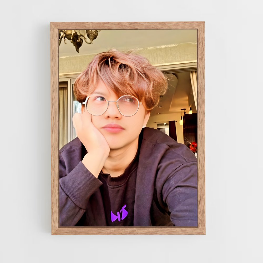 ap-riyaz aly-7 cadre Bois clair