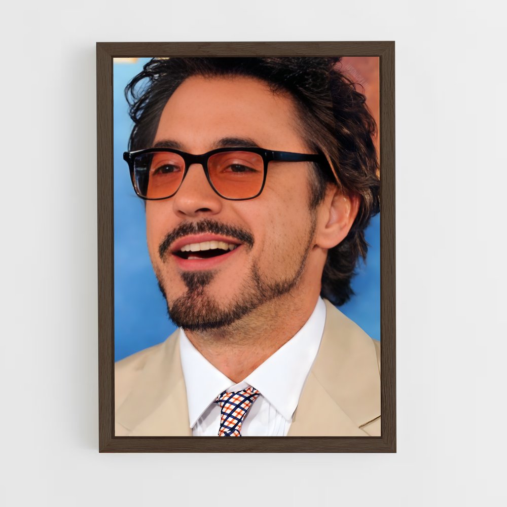 ap-robert downey jr-2 cadre Bois foncé