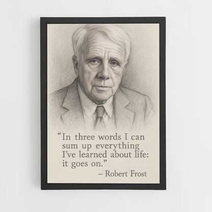 ap-robert frost-2 cadre Noir