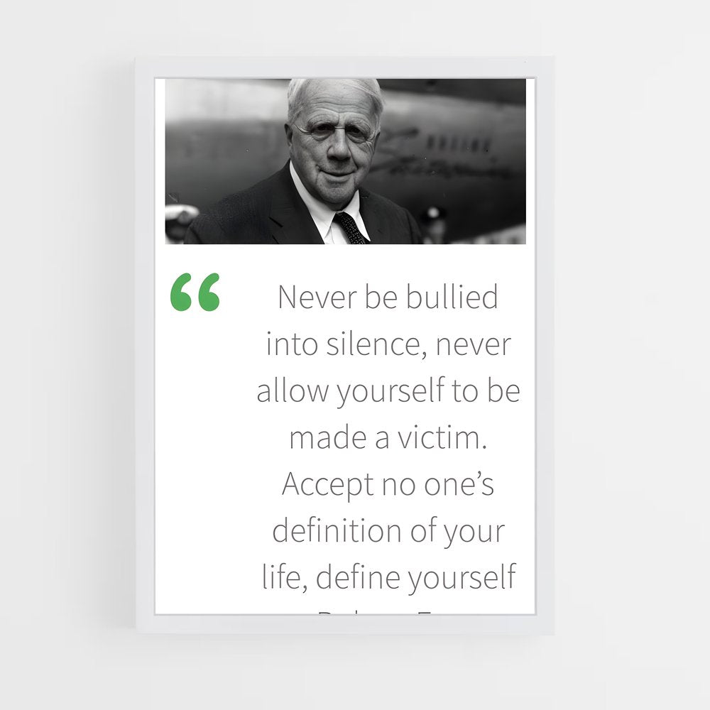 ap-robert frost-4 cadre Blanc