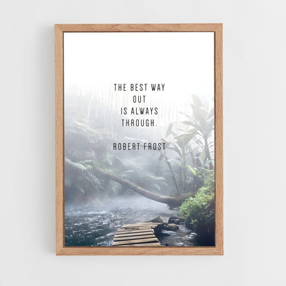 ap-robert frost-6 cadre Bois clair