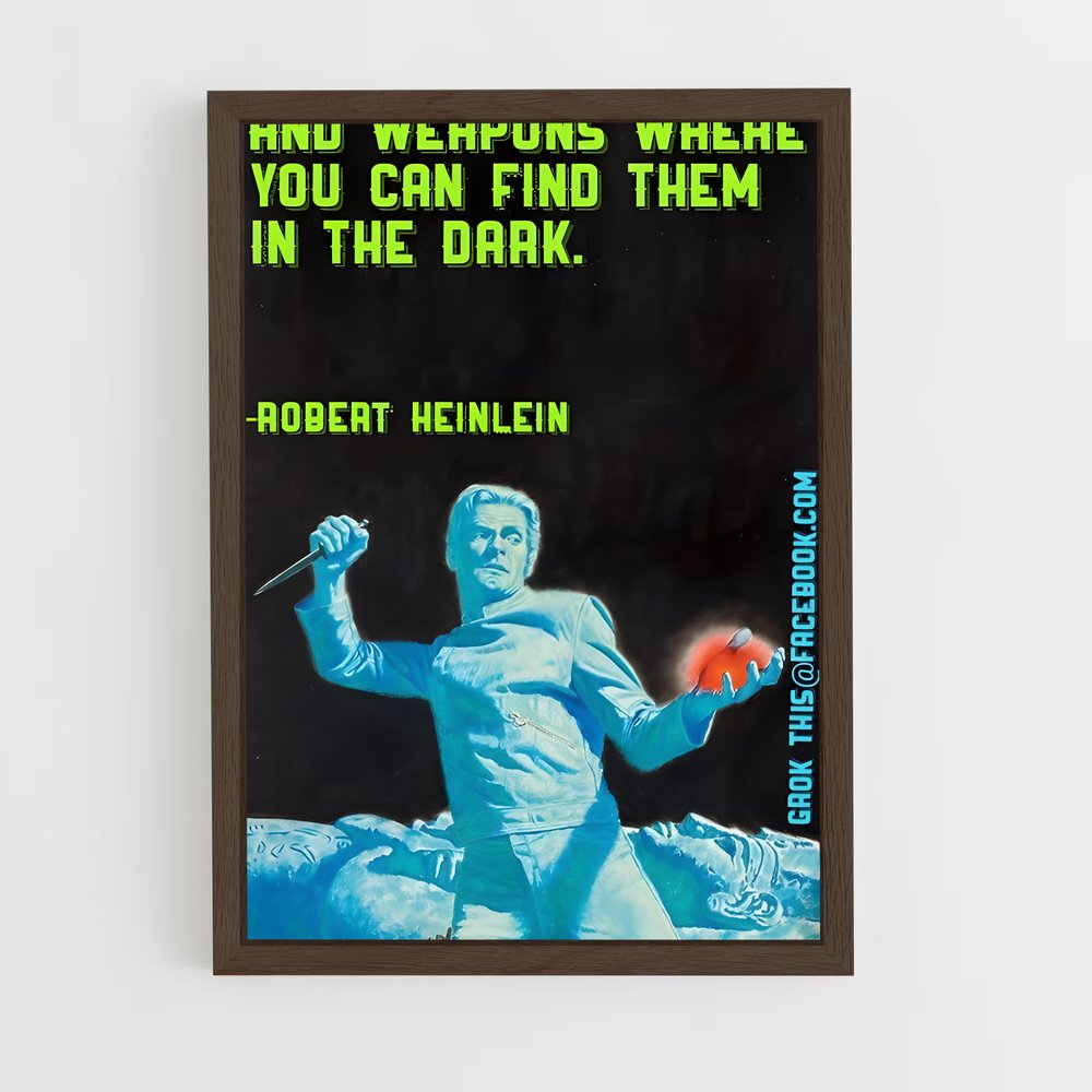 ap-robert heinlein-2 cadre Bois foncé