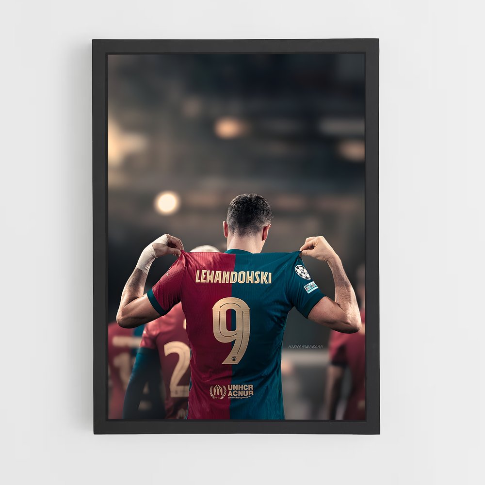 ap-robert lewandowski-5 cadre Noir