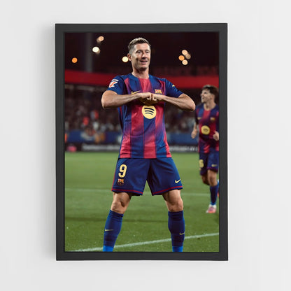 ap-robert lewandowski-8 cadre Noir