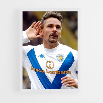 ap-roberto baggio-4 cadre Blanc