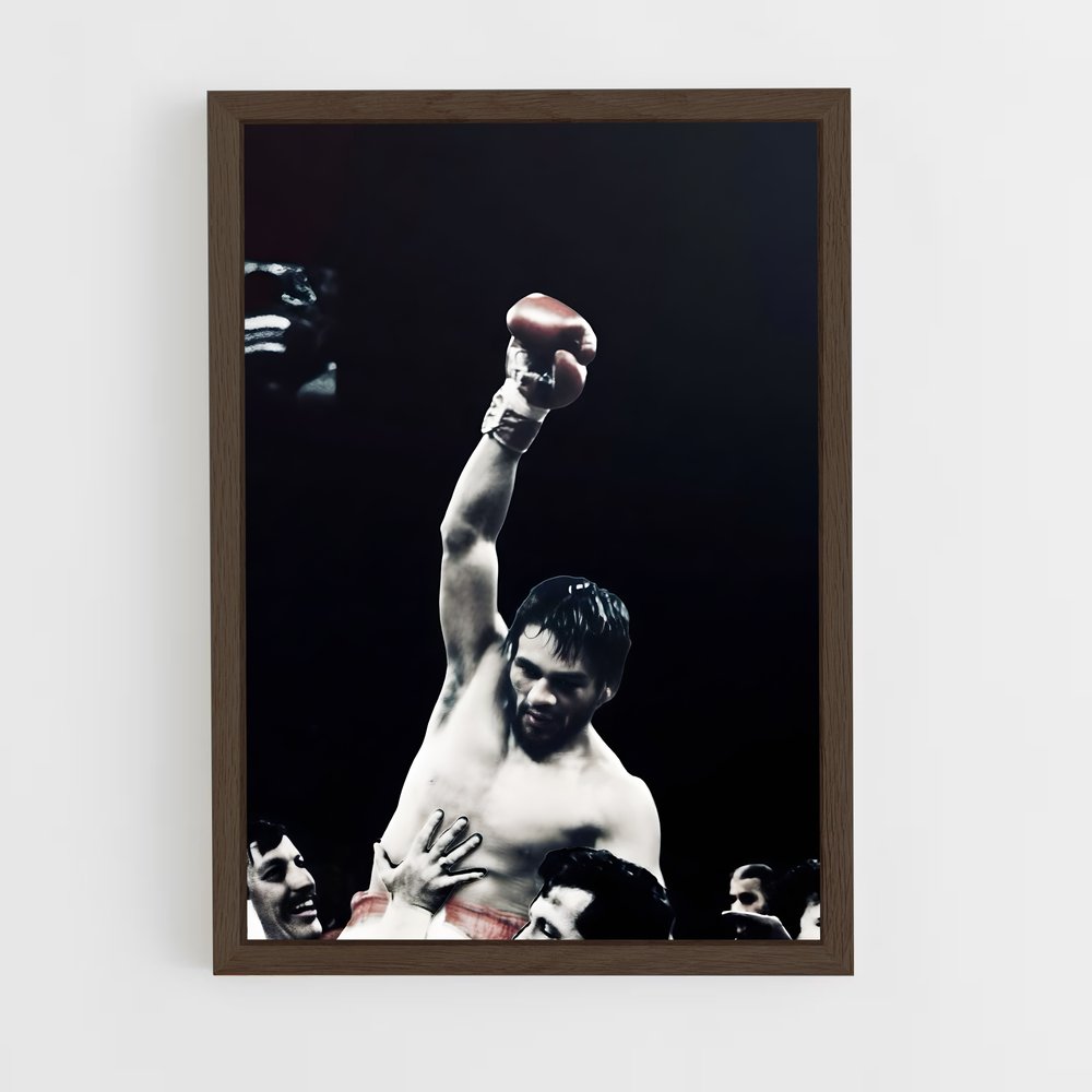 ap-roberto duran-1 cadre Bois foncé
