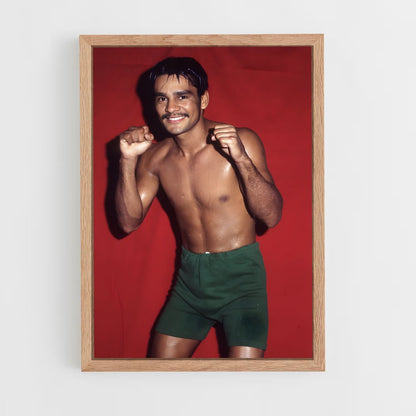 ap-roberto duran-4 cadre Bois clair