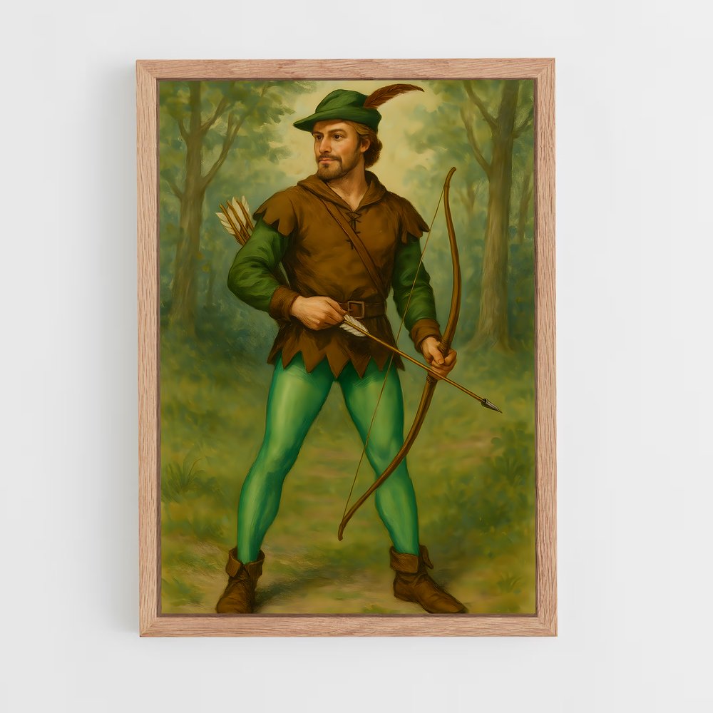 ap-robin hood legendary archer-9 cadre Bois clair