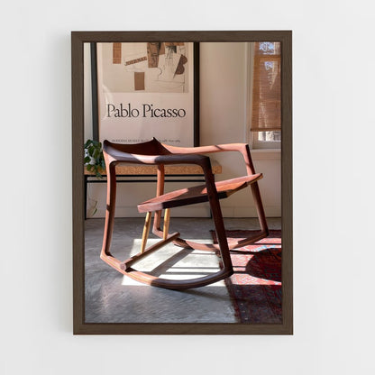 ap-rocking chair-1 cadre Bois foncé