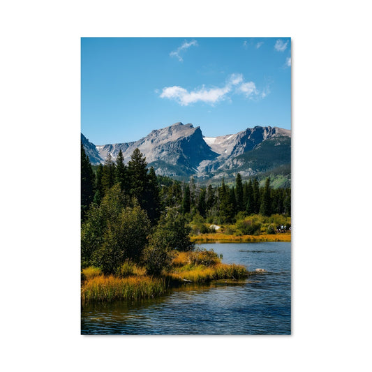 Poster Sérénité des Montagnes