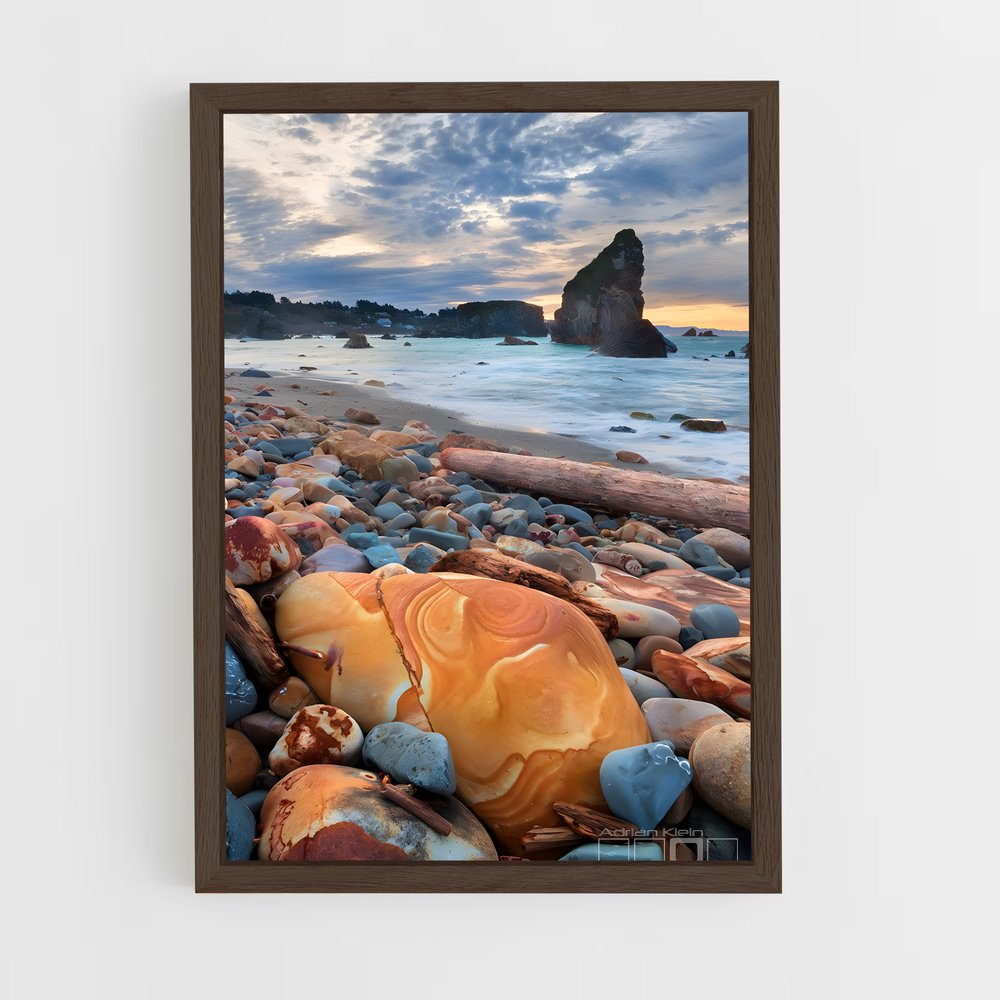 ap-rocky beach-12 cadre Bois foncé