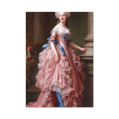 Poster La Jeune Fille en Rose