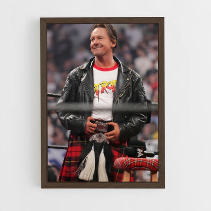 ap-roddy piper-1 cadre Bois foncé