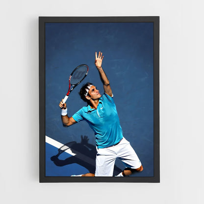 ap-roger federer-10 cadre Noir