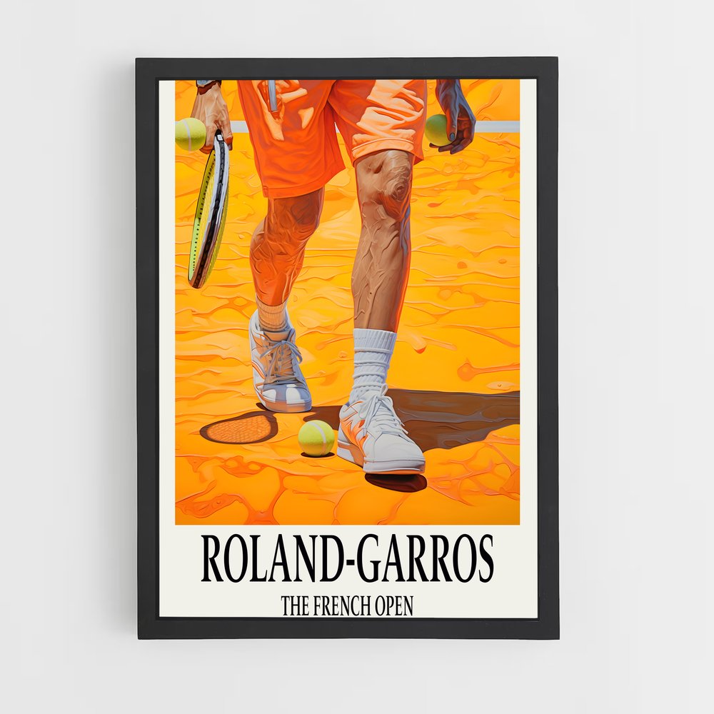 ap-roland garros tennis-6 cadre Noir