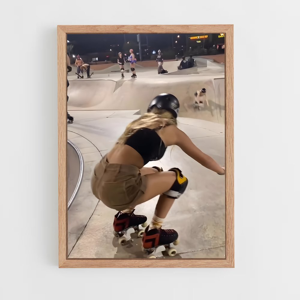 ap-roller skating-3 cadre Bois clair