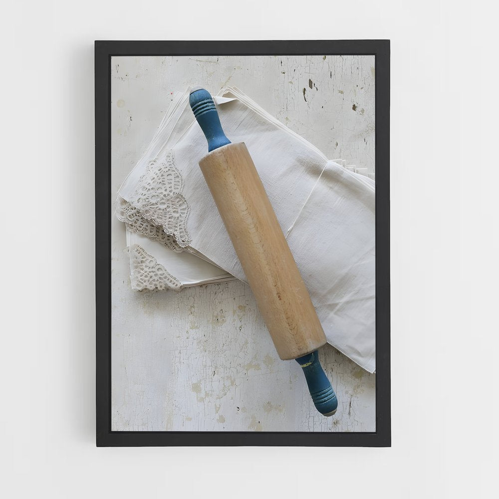 ap-rolling pin-4 cadre Noir