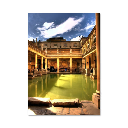 Poster Les Thermes de Bath