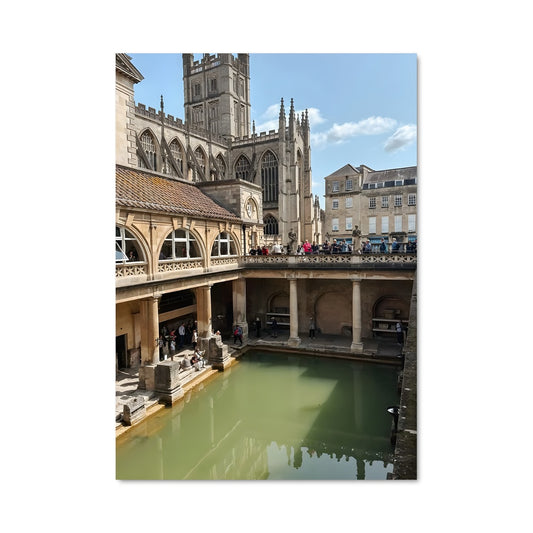 Poster Roman baths bath 92449