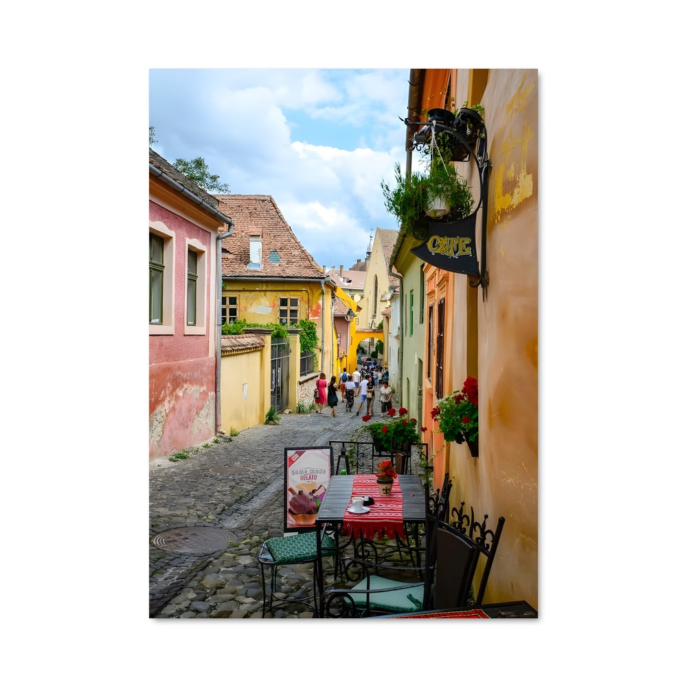 Poster Rue de la Vieille Ville