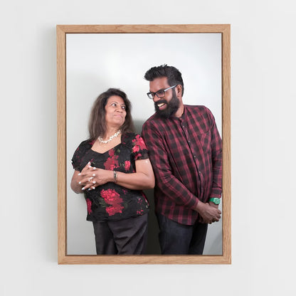 ap-romesh ranganathan-3 cadre Bois clair