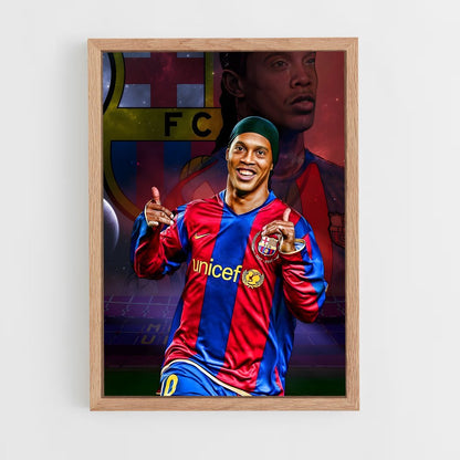 ap-ronaldinho-5 cadre Bois clair